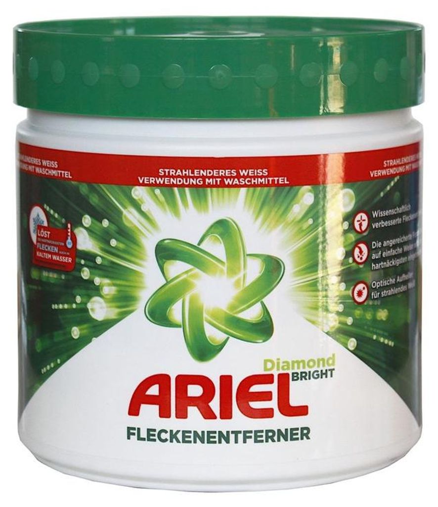 Ariel Fleckentferner Pulver Weiß 500G Produktbild 