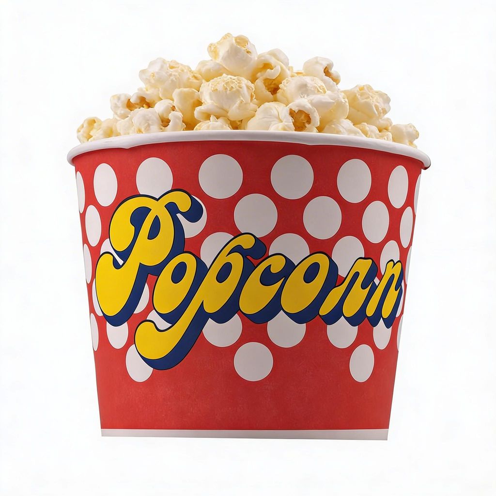 Popcorn Bodenbecher 85 oz 3 Liter Produktbild 