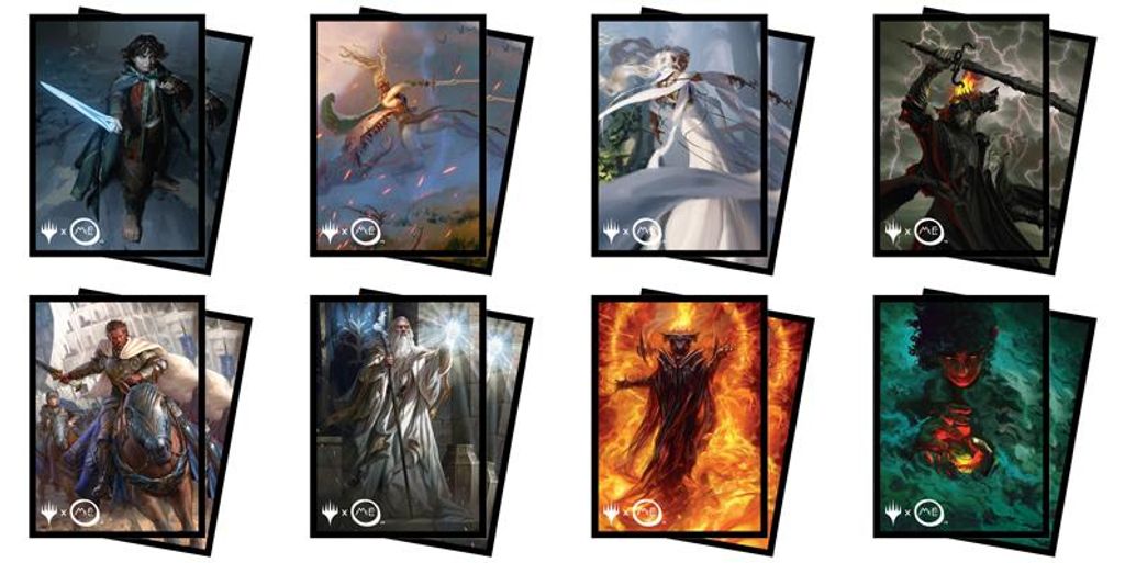 100 Ultra Pro MtG Magic Sleeves - The Lord of the Rings: Produktbild 