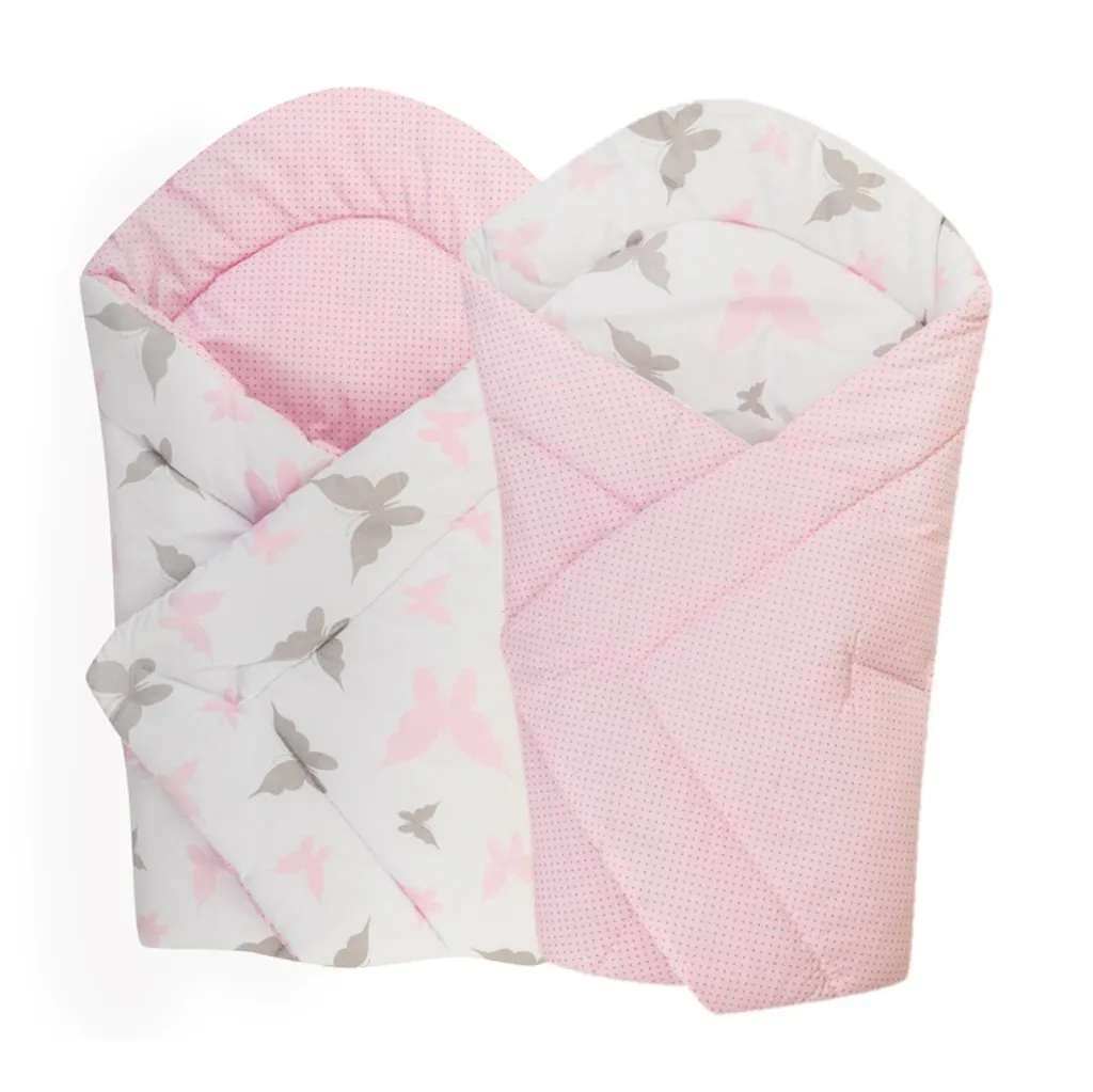 Évitez les réveils de bébé avec l'enveloppe rapide réversible rose