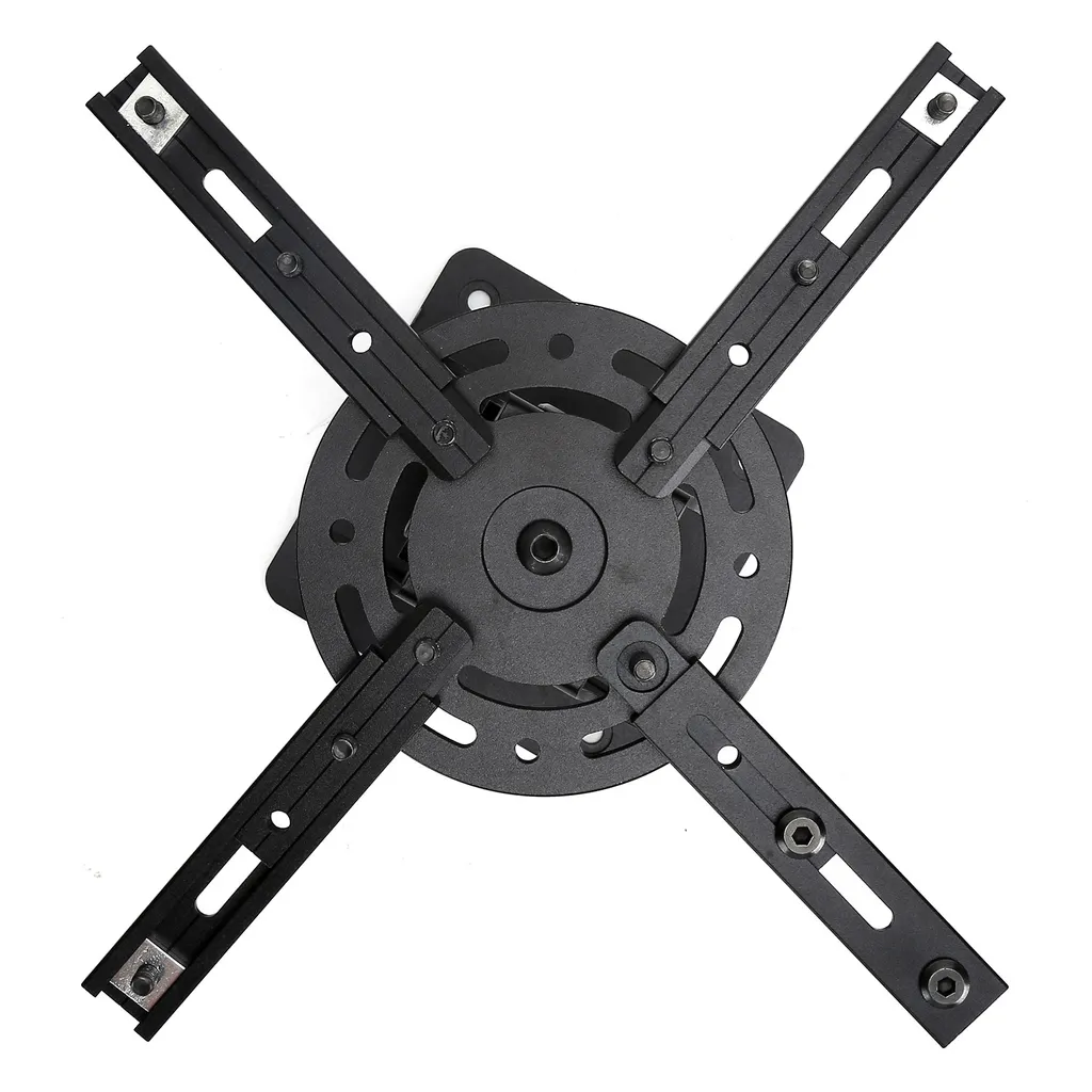 Support Projecteur Extensible et Ajustable pour Fixation Murale ou Plafond