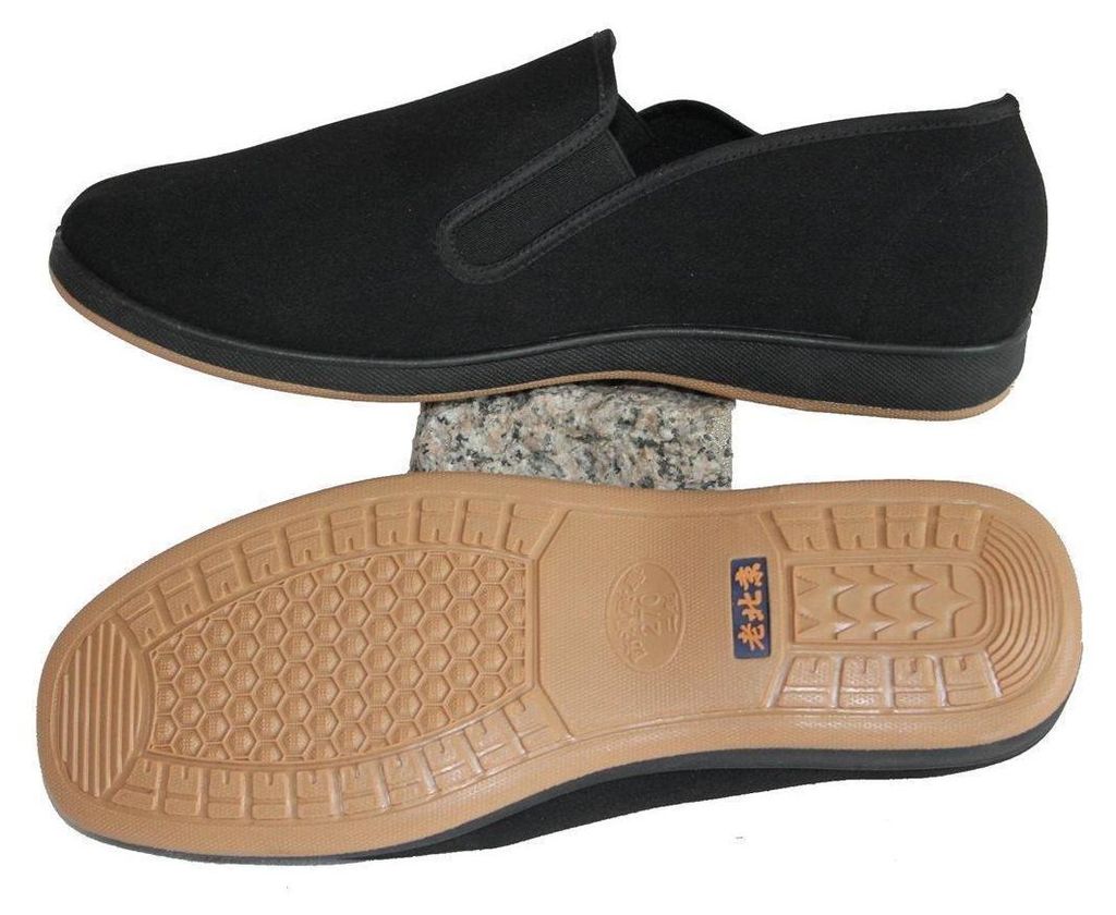 Tai Chi Qi Gong KungFu Schuhe 05 mit Gummisohle 35 bis 44