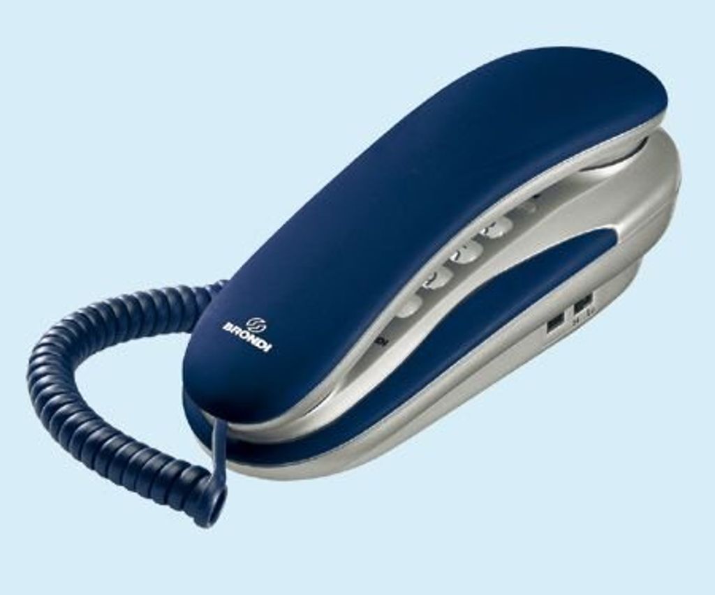 Brondi Kenoby Analoges Telefon Grau, Weiß