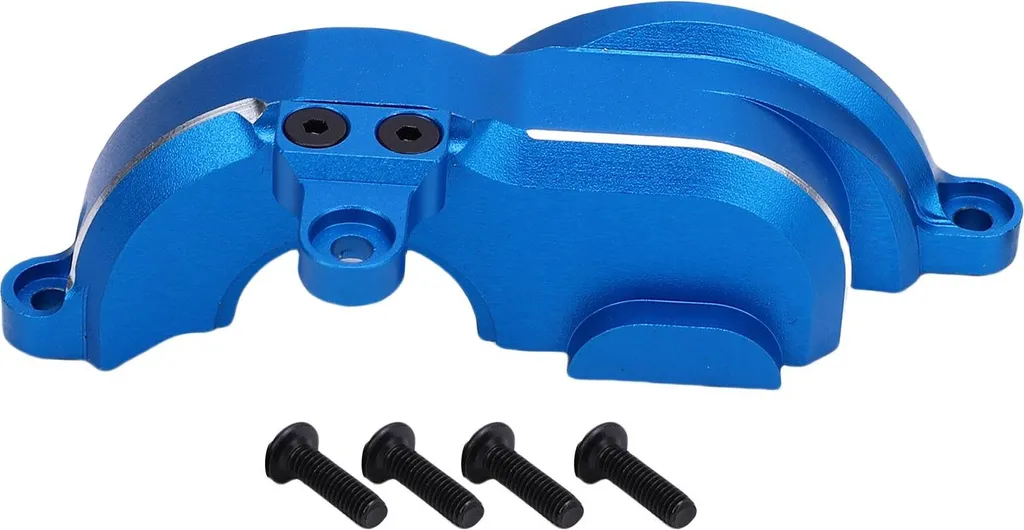Protection de transmission pignon pour voiture RC 4-tec-Drift 1/10 bleu