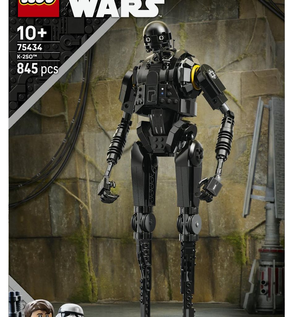 LEGO Star Wars 75434 Droïde de Sécurité K-2SO Figurine Image du produit 