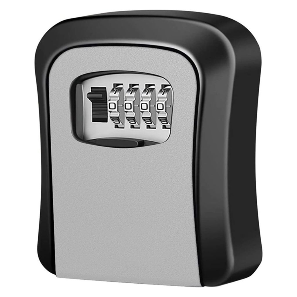 Schlüsseltresor mit sicherem 4-stelligem Code, Schlüsselsafe, Schlüsselkasten für 5 Schlüssel - LOCKLA