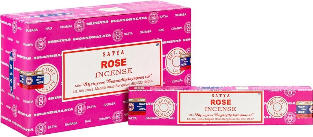 Satya - Räucherstäbchen, Rosen 120er-Pack SD3050 Produktbild 