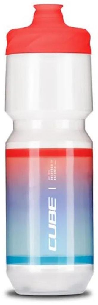 Cube Flow Teamline 750ml Trinkflasche Weiß Weiß One Size