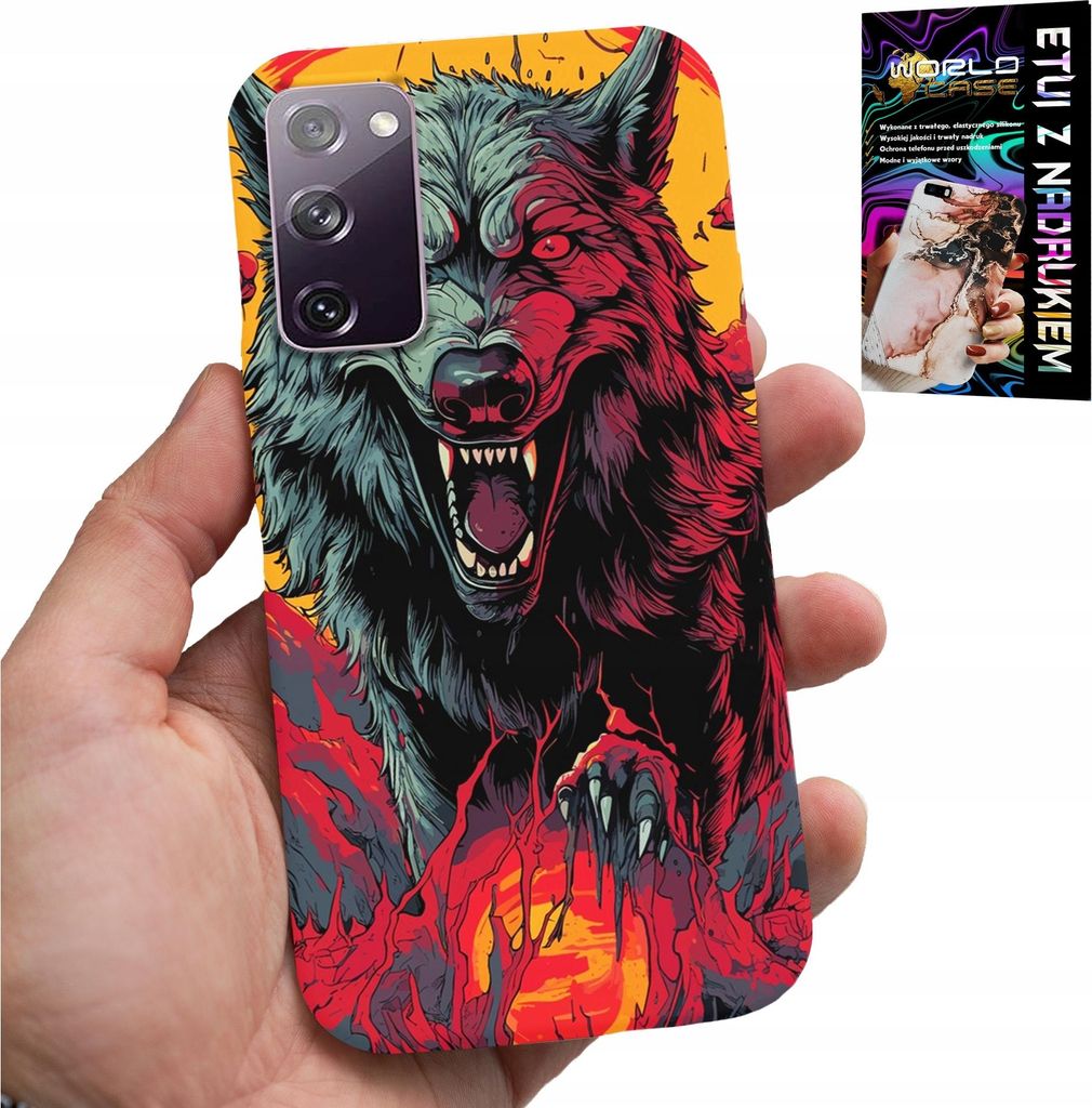 Gehäuse Für Samsung Galaxy S20 Fe - Wolfsrudel Super Designs Gehäuse + Glas