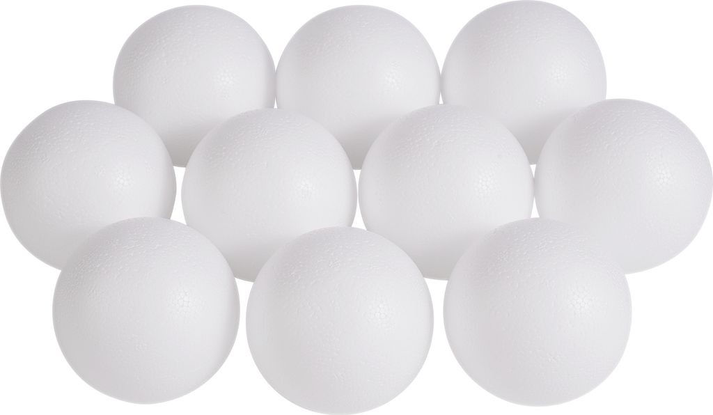 VBS Styroporkugel, Ø 8 cm, 10 Stück Produktbild 