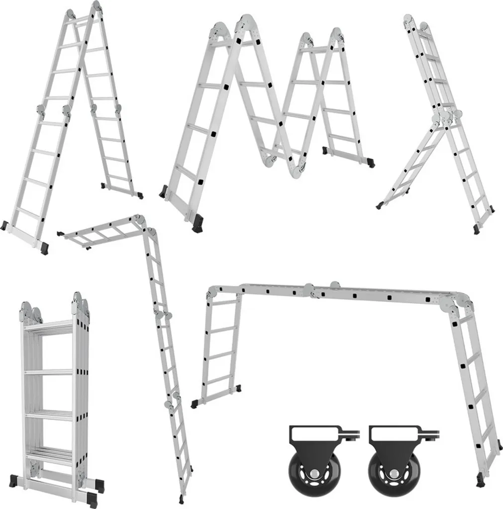 Échelle Multifonctionnelle 4x4 pour Travaux de Peinture et Jardinage
