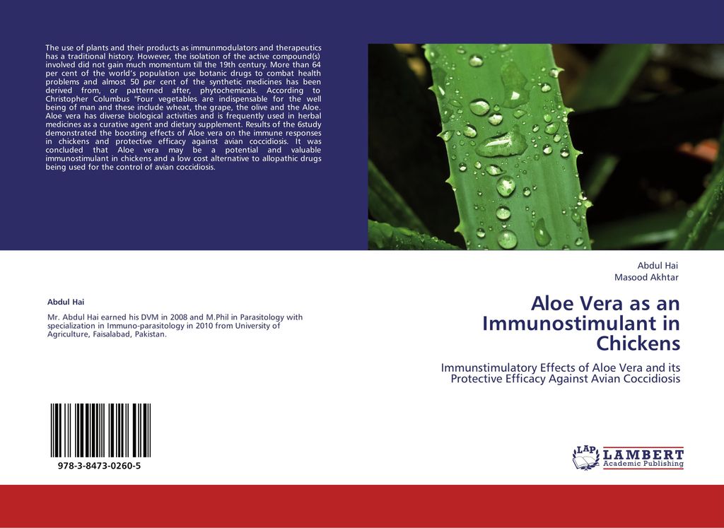 Aloe Vera as an Immunostimulant in Chickens