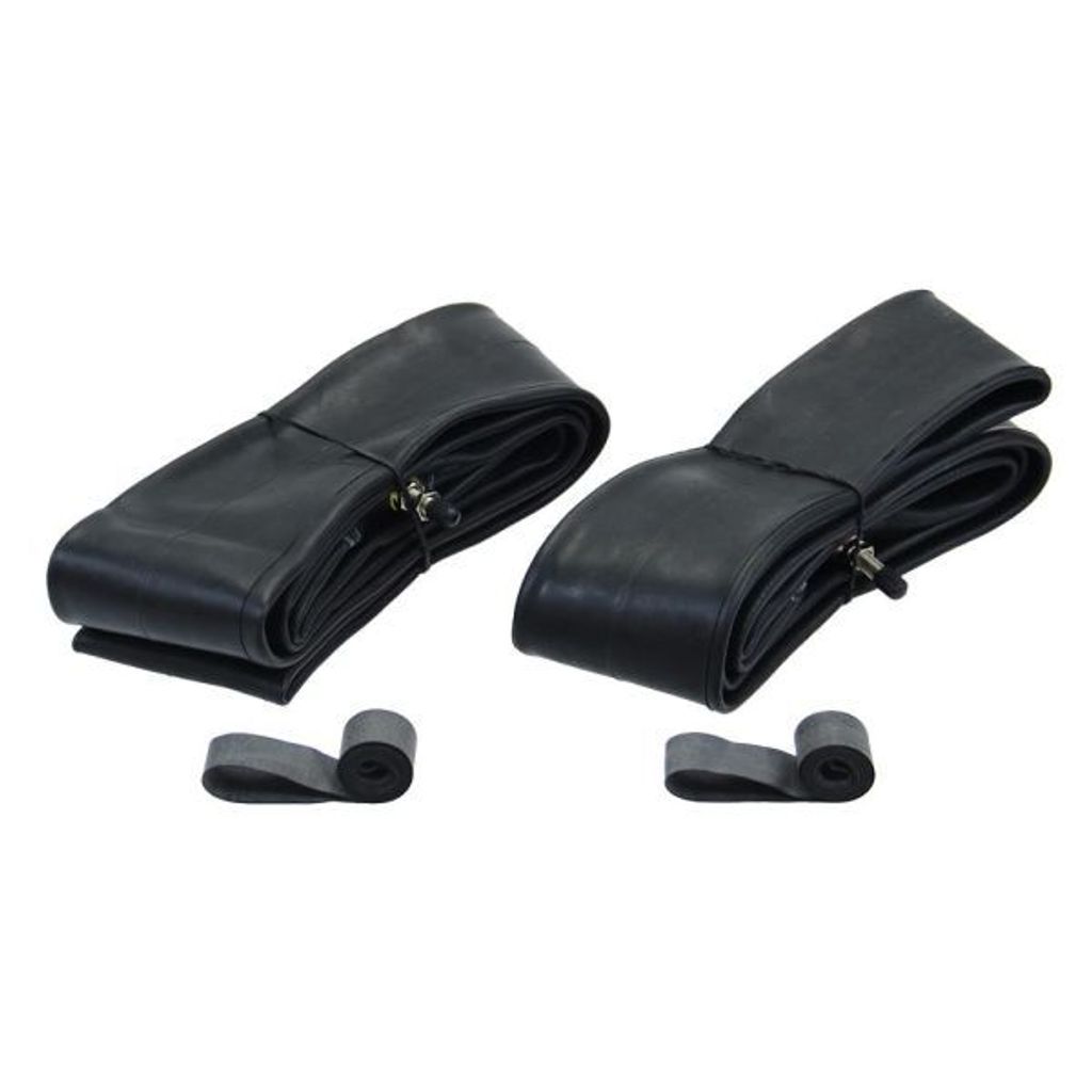 JOES SET DE 2 RUBANS DE JANTE SANS CHAMBRE AVEC VALVE PRESTA 17-19 Mm