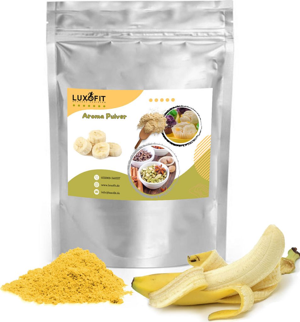 Banane Aroma Pulver 50g Produktbild 