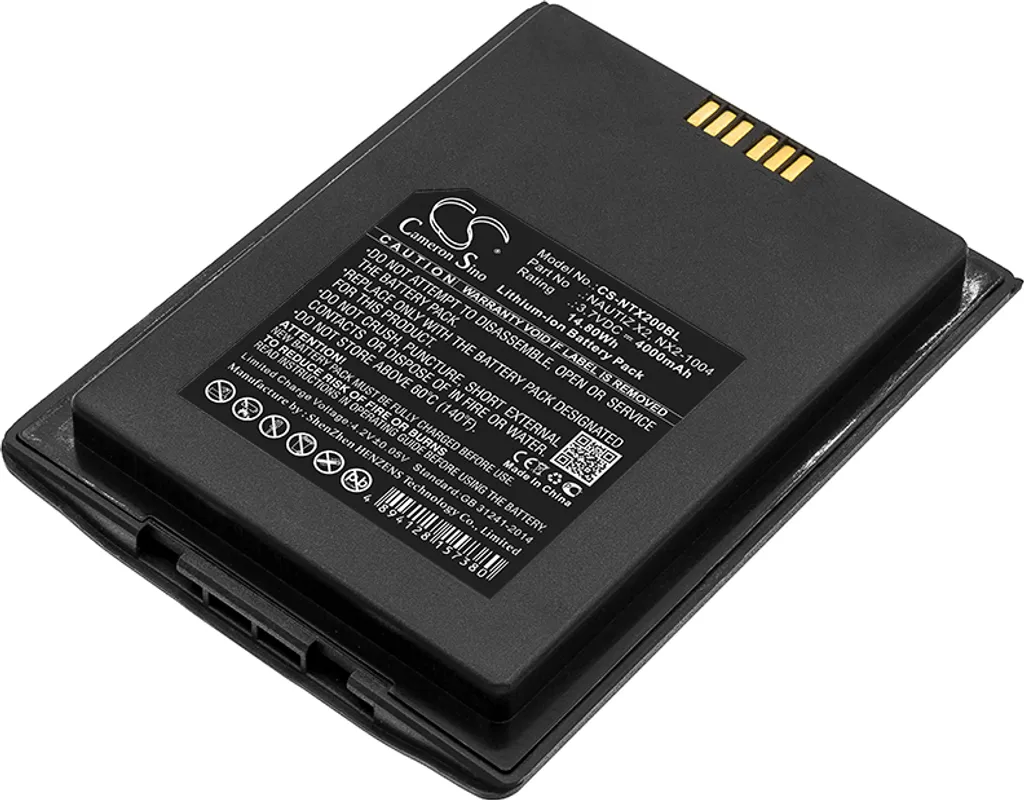Batterie pour HandHeld Nautiz X2 remplace NX2-1004 et NAUTIZ X2 Techtek