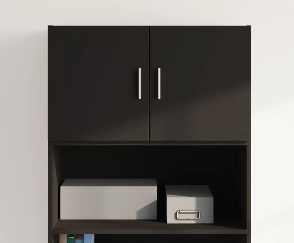 Armadietto Nero a Muro 70x42,5x40 cm - La Tua Nuova Cassettiera 2024