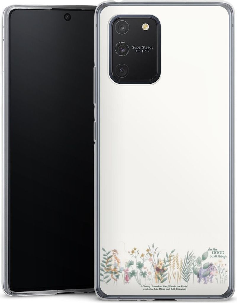 DeinDesign Slim Hülle für Samsung Galaxy S10 Lite Silikon Case Ultra Dünn Handyhülle Disney Winnie Puuh Eukalyptus