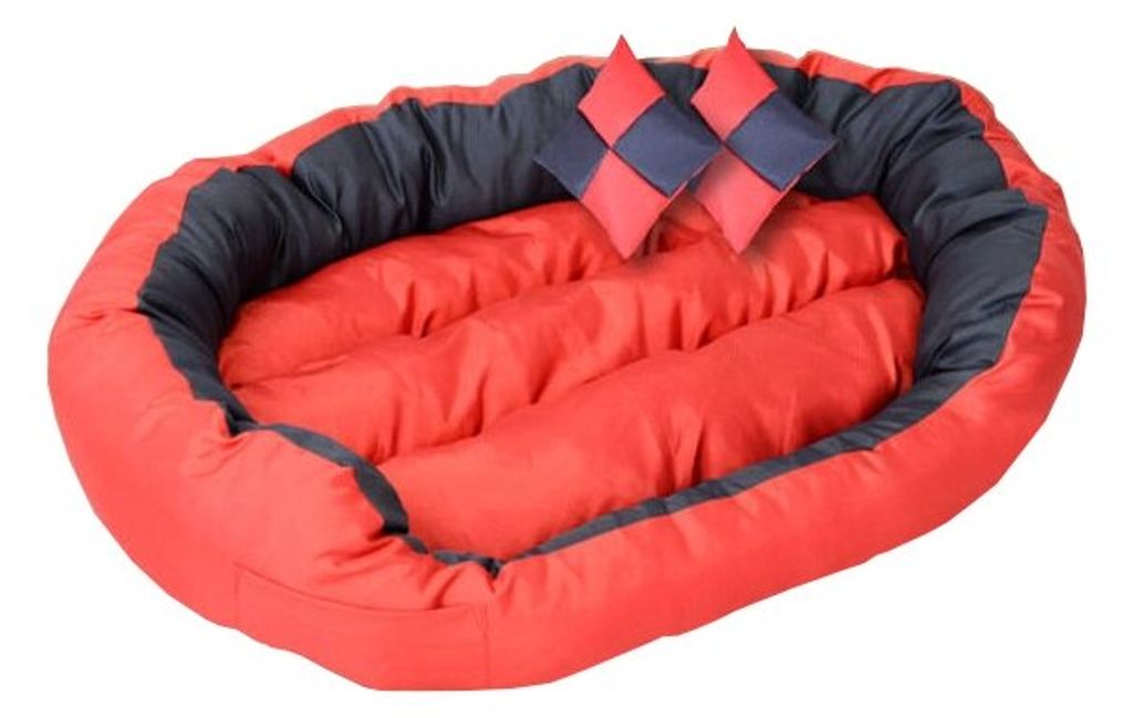 Best For Pets Orthopädisches Hundebett 150x120xcm mit Qualität Deluxe Chilli 5 Große Hundekissen Ortho-Medic VISCO Kissen