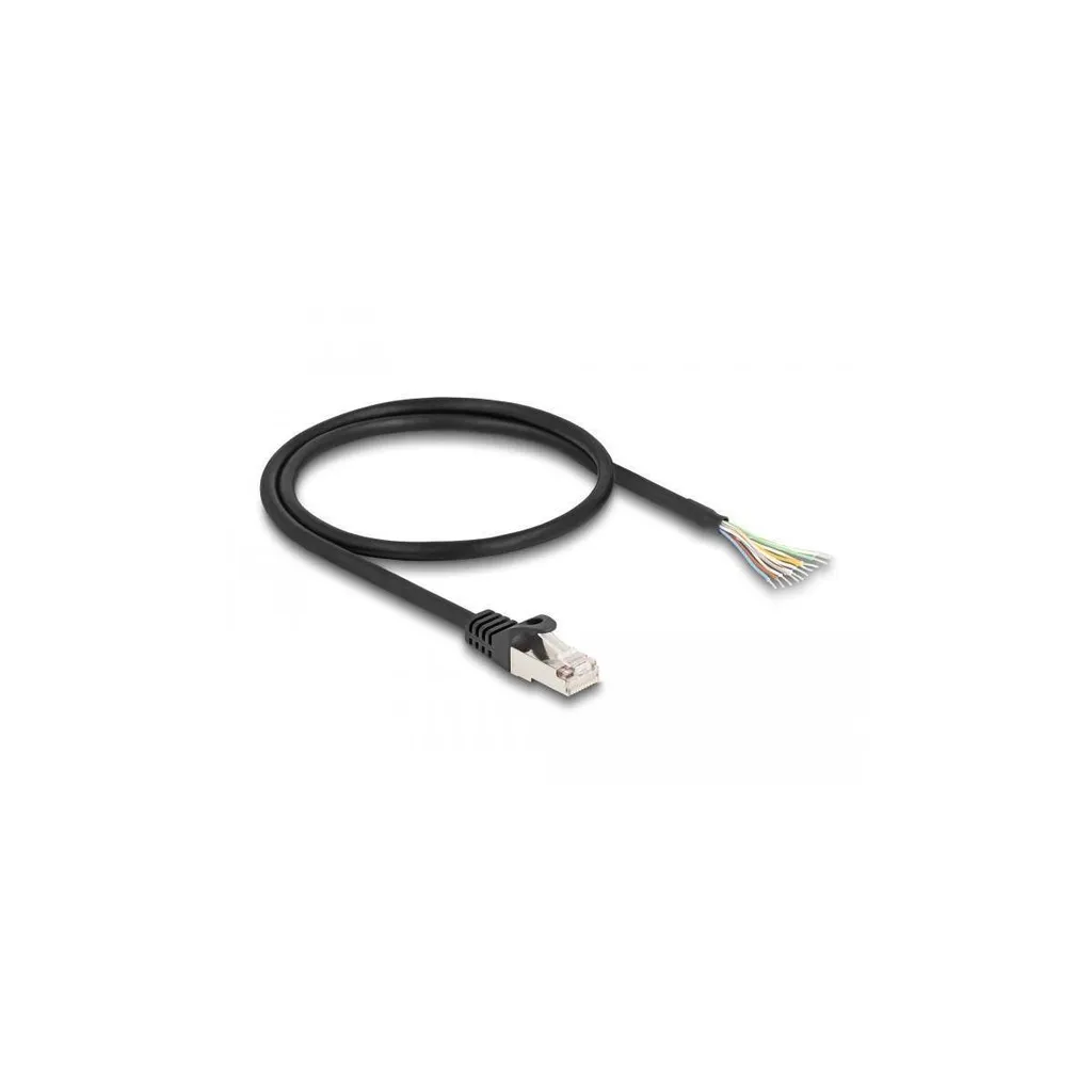 Delock 80204 Cavo RJ50 a Terminali Aperti S/FTP 0,5m - Connettività Professionale