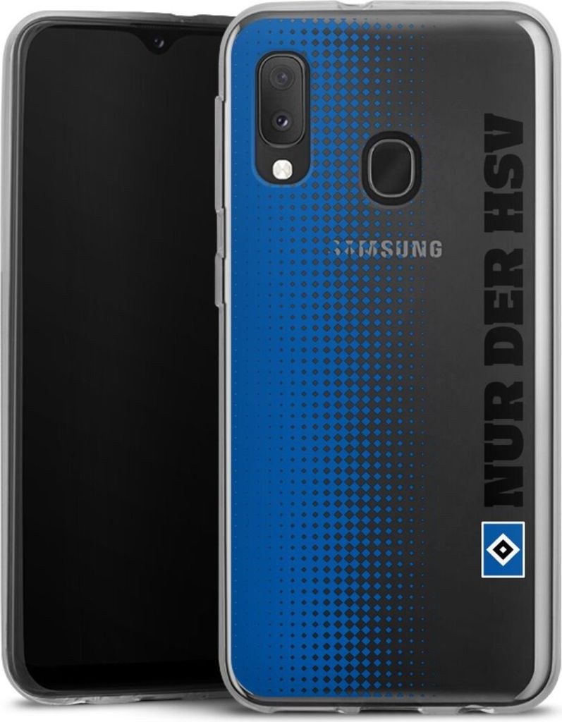 DeinDesign Handyhülle für Samsung Galaxy A20e Silikon Hülle Case Smartphone Schutzhülle HSV Logo transparent