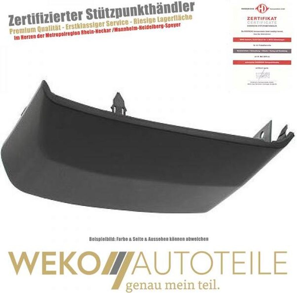 Stoßstange vorne links DIEDERICHS 5845853 für MITSUBISHI