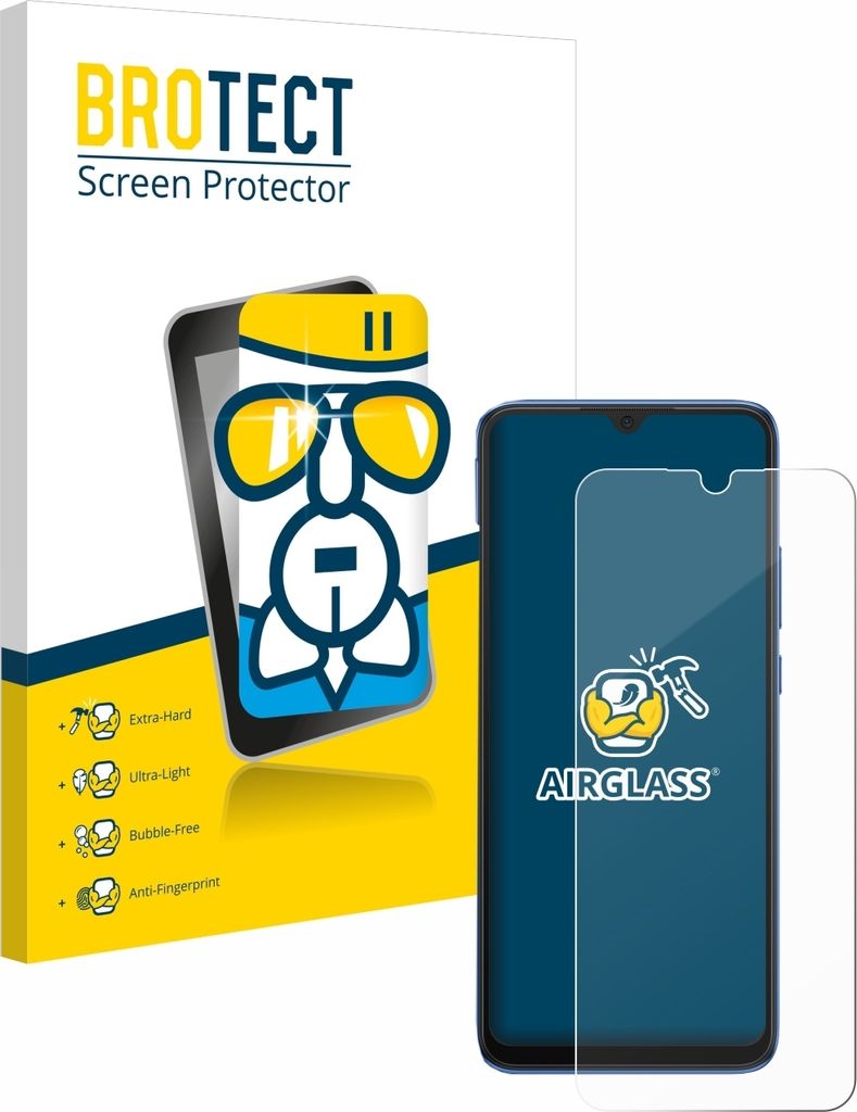 BROTECT Schutzglas für Xiaomi Redmi 10C Schutzfolie Panzer Folie Glas Display Schutz klar