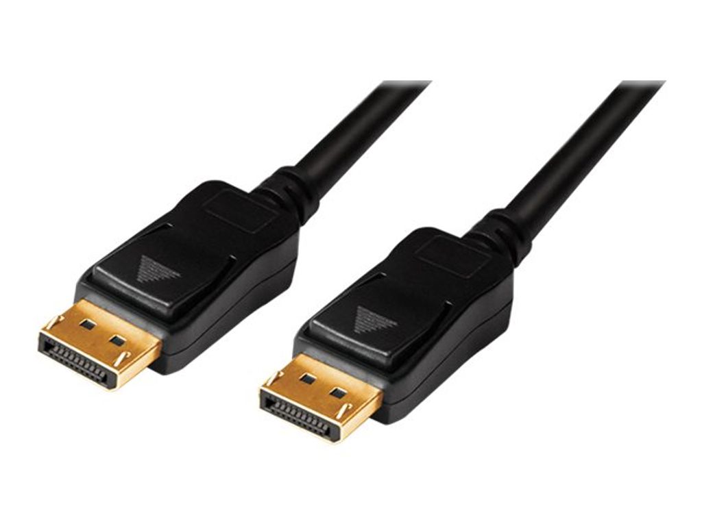 LogiLink Aktives DisplayPort Anschlusskabel schwarz 15 m