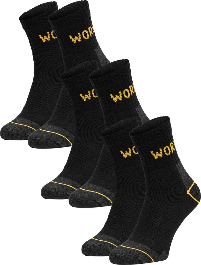Sestimi Herren Work Socken 3/4 Kurz - Robuste Produktbild 