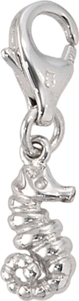 Einhänger Seepferd Seepferdchen Charm Charms 925 Silber Damen Silberanhänger