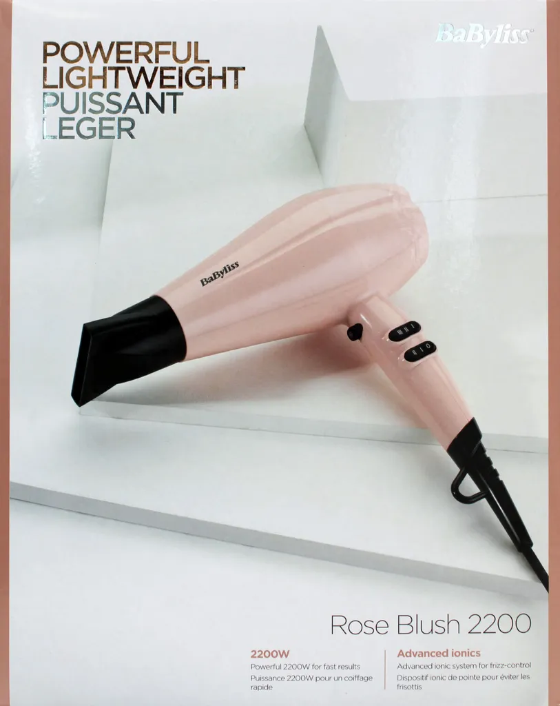 Sèche-cheveux BaByliss 2200W 5337PRE : dites adieu aux cheveux indisciplinés
