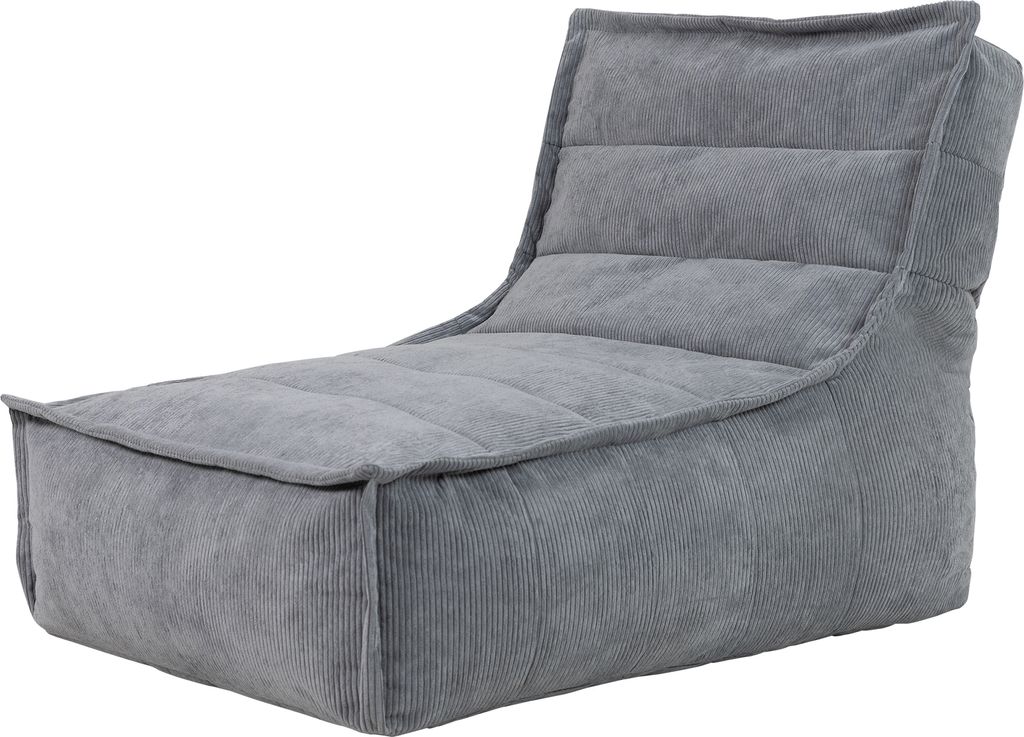 icon Otto Lounger Sitzsack, Dunkelgrau, Feines Cord Produktbild 1