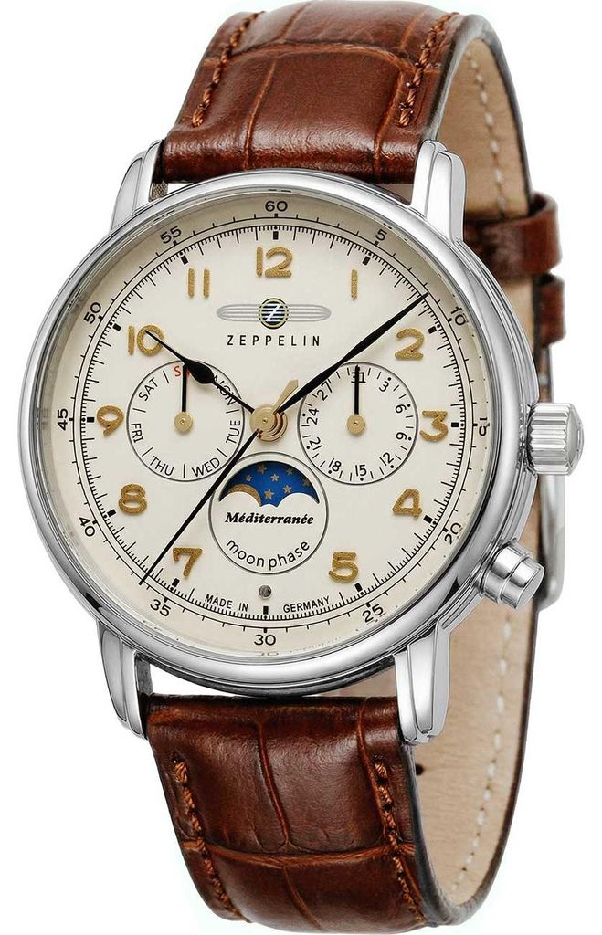 Pánské hodinky Zeppelin Mediterranee Moonphase Obrázek produktu 