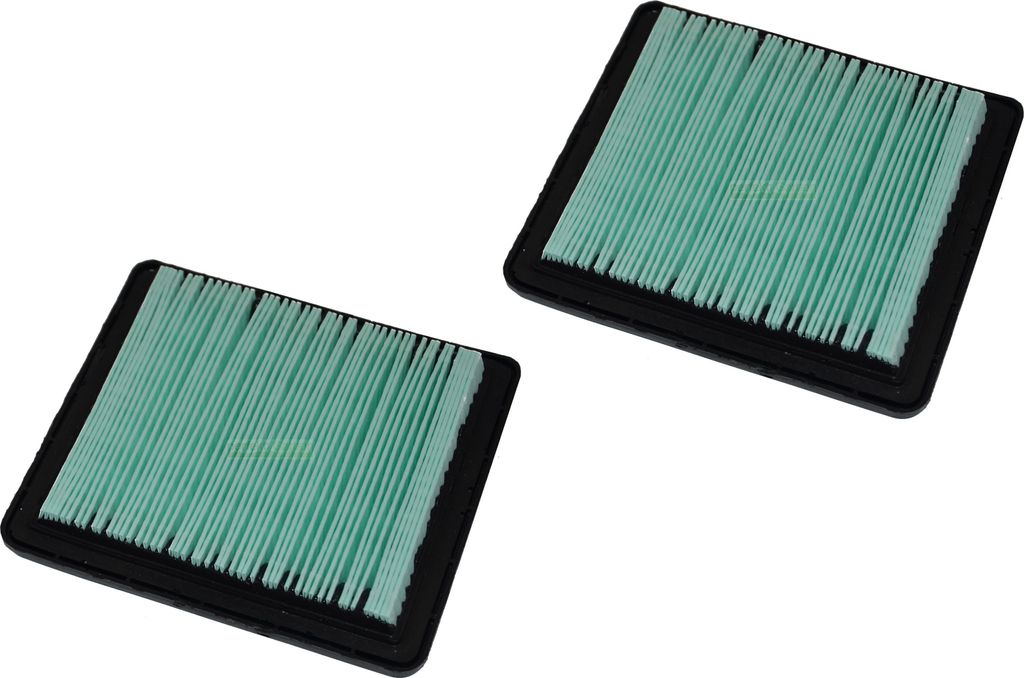 Two air filters are shown against a white background.