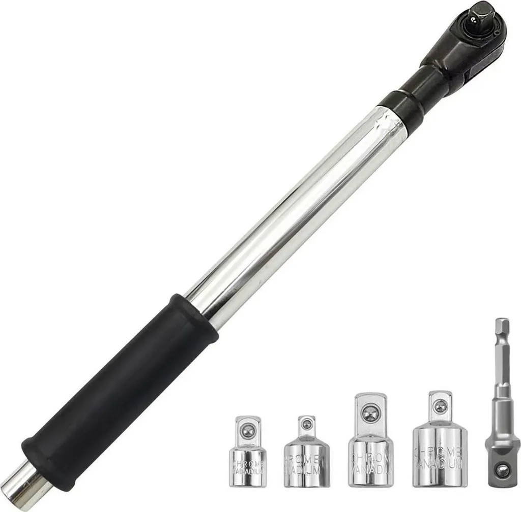 Clé à rallonge décalée robuste avec adaptateur 1/2 pouce pour impacteur