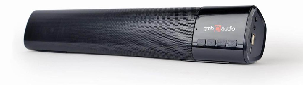 Gembird Bluetooth Soundbar in Schwarz - Kompakter Produktbild 