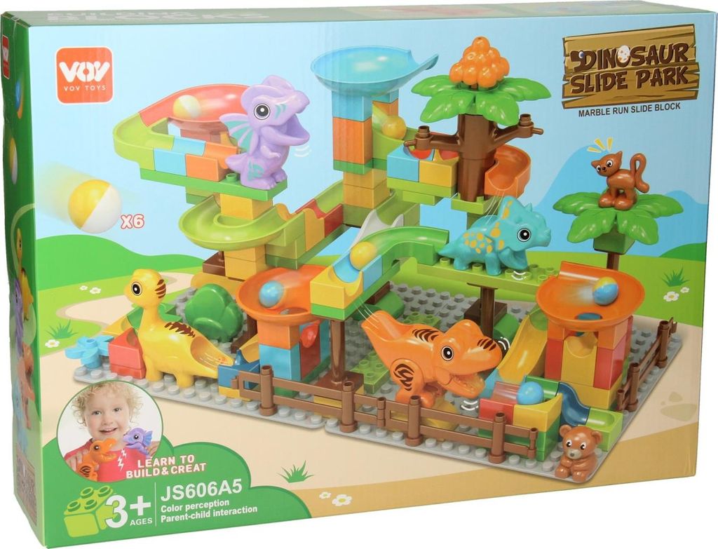 Set di costruzioni Blocks e Marble Track Dino Immagine del prodotto 