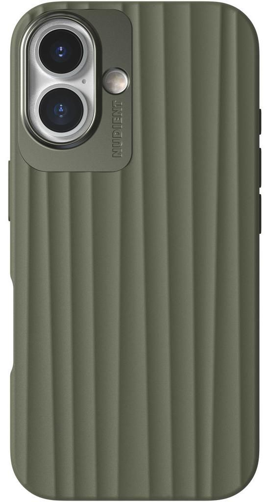 NUDIENT Bold MagSafe Olive Green, Cover, Apple, iPhone 16, Produktbild 