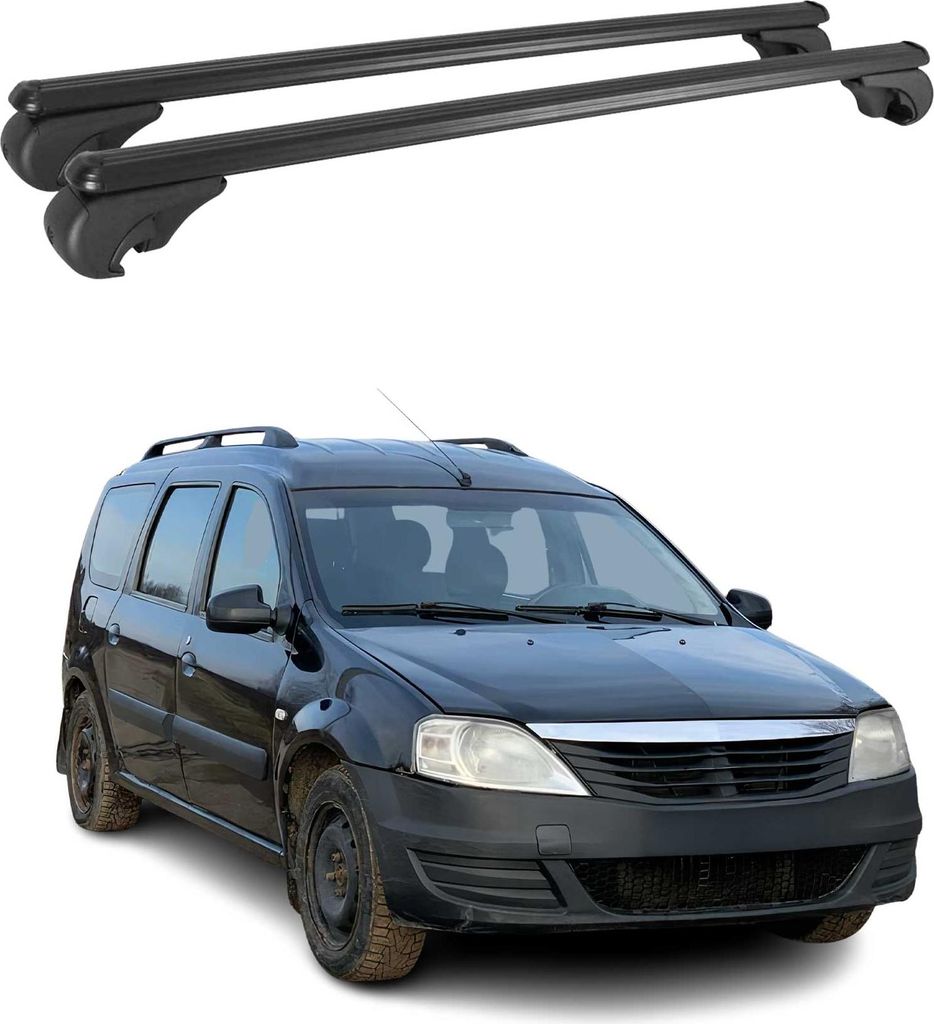 Barres de toit Transversales pour Dacia Logan MCV 2007-2012 Image du produit 