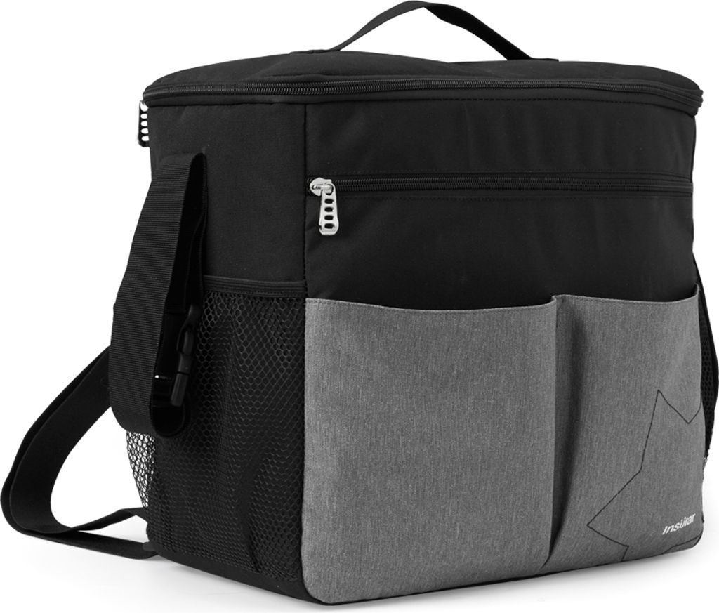 Nsular Wickeltasche, großes Fassungsvermögen, wasserdicht, multifunktional, ideal für Babykleidung, Windeln, Milchpulver, Fläschchen, Taschent...