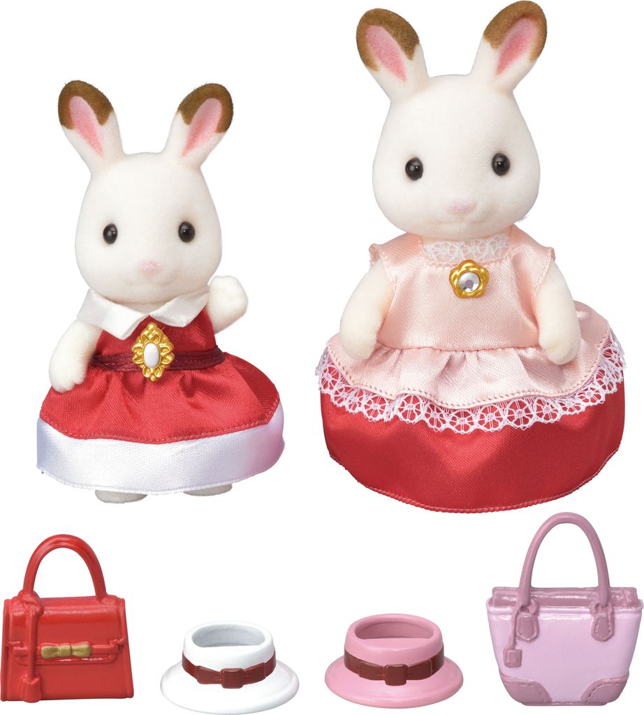 Sylvanian Families Town Series Schokoladenhasen Fashion Set (inkl. 2 Figuren)