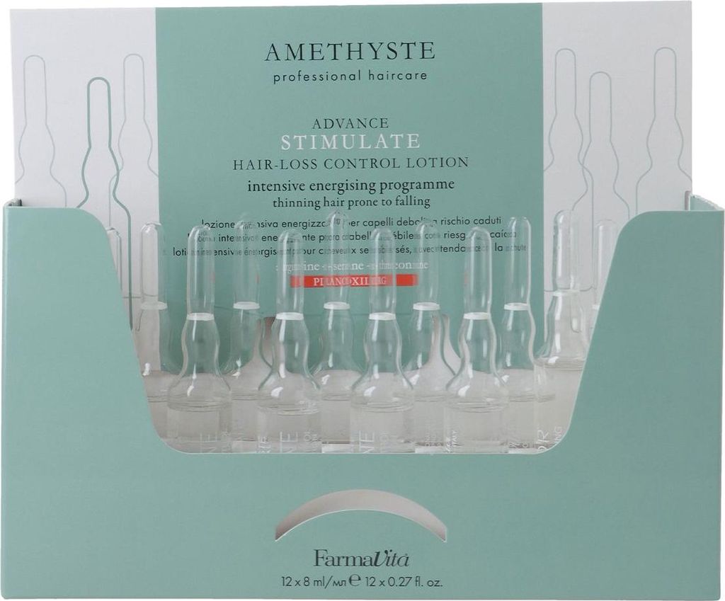 Amethyste Specific Hair Loss Control Lotion 12x8ml - Anti-Haarausfall-Ampullen