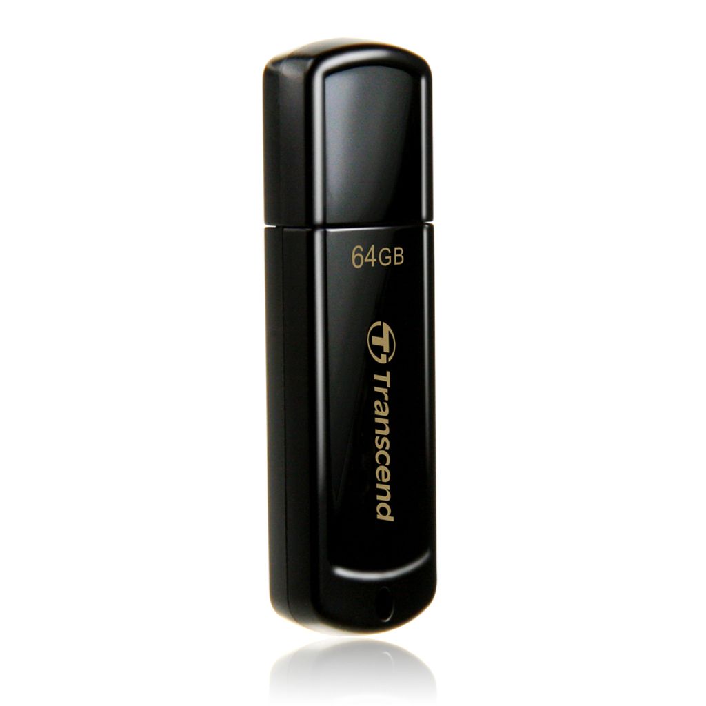 Transcend JetFlash 350, 64 GB, USB Typ-A, 2.0, Kappe, 8,5 Produktbild 
