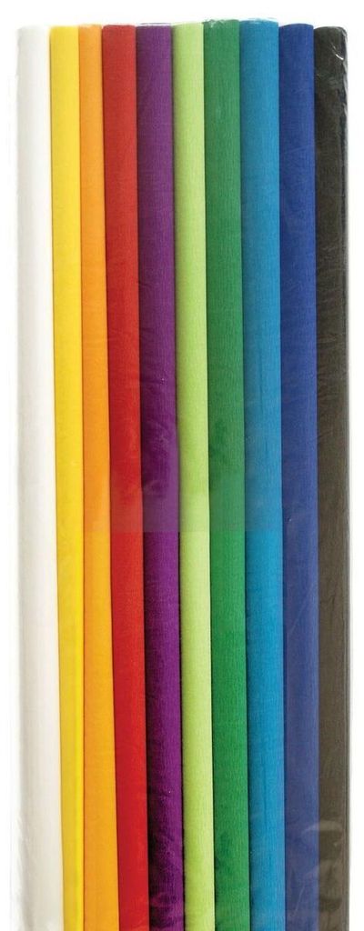 Krepppapier Aquarola fein 32g/qm 50x250cm VE=10 Rollen Produktbild 