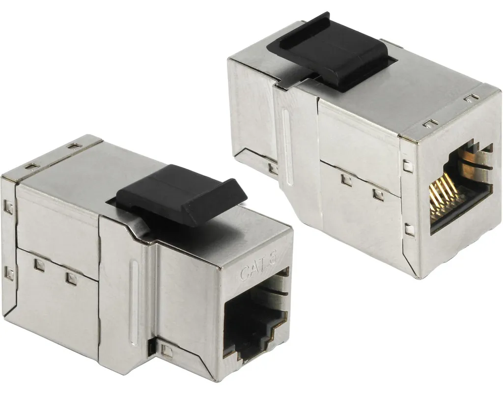 Prise Réseau Femelle RJ45 Cat6 Keystone - Module de Brassage pour Baie IT