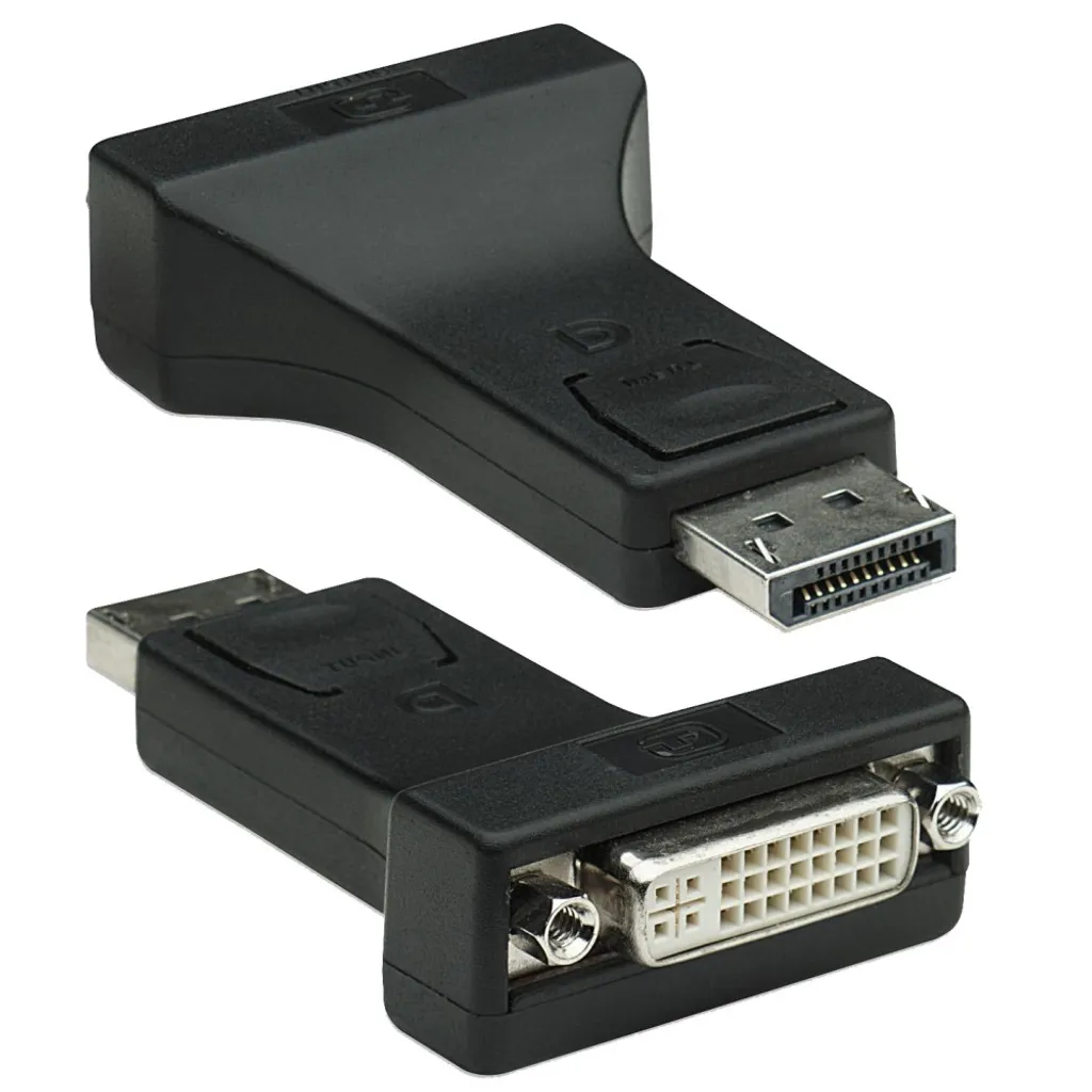 Adaptateur Techly IADAP-DSP-229 DisplayPort vers DVI-I 24+5 Femelle