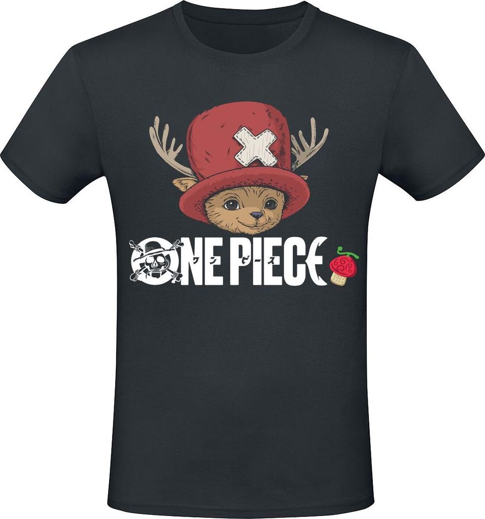 One Piece T-Shirt Herren Chopper schwarz XXL Produktbild 