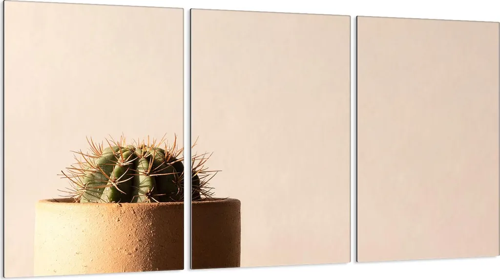 Piastre copriforno 3 pezzi 30x52 Vetro copriforno in ceramica, beige cactus