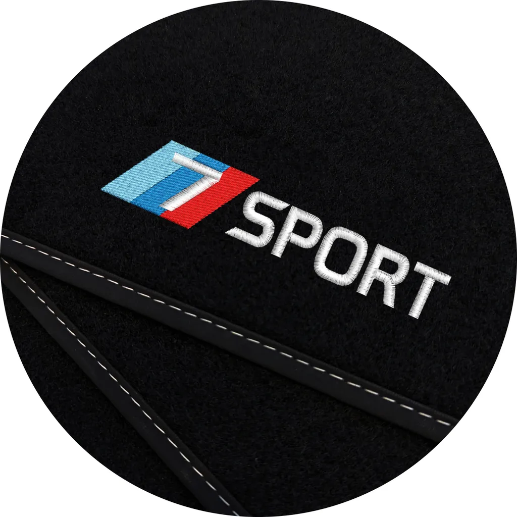 Tappetini Sportivi in Velluto per BMW X7 G07 - Set 4 Pezzi Su Misura