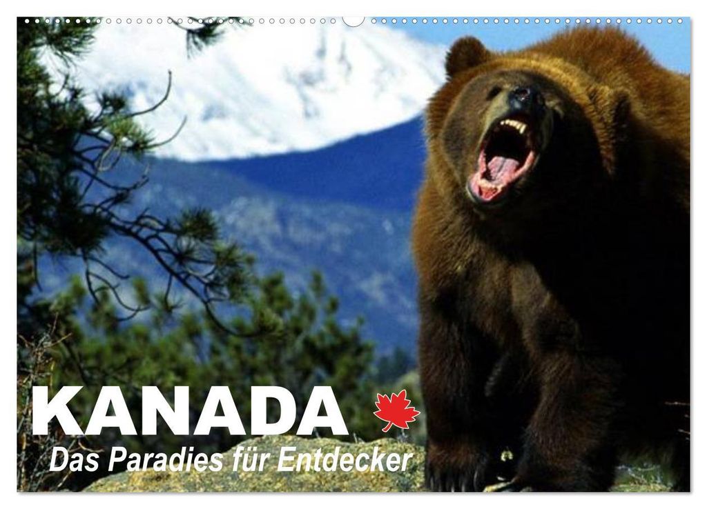 Kanada - Das Paradies für Entdecker (Wandkalender 2027 DIN A2 quer), CALVENDO Monatskalender