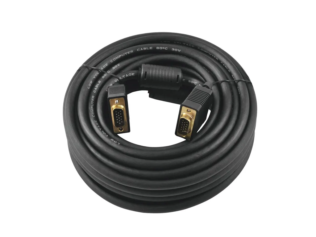 Cavo VGA 10m HD-SUB-D 15 Pin - La Scelta Sicura per il tuo Monitor